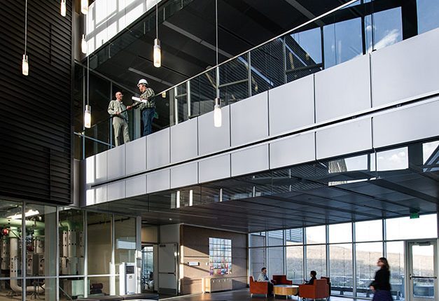 Construction Industry Office Lobby